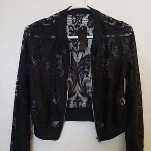 Michel Lace Jacket